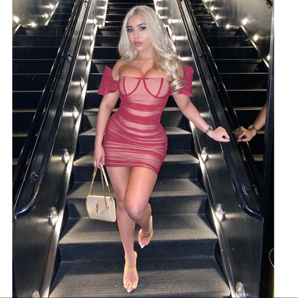 Oh Polly Whirlwind Romance Mini Dress 